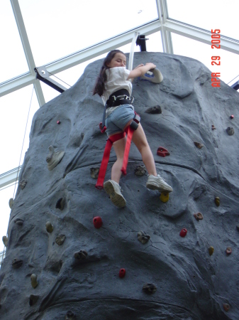 Hope rock climbing