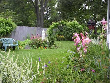 Flower Garden -Back yard