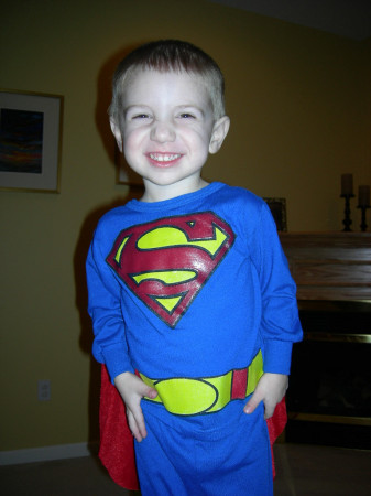 Grayson as Superman