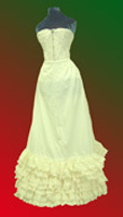 1895 corset and petticoat