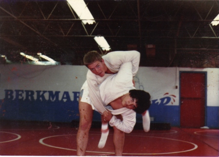 Scott Corley and I in Judo class, Coach Gassman!!!!!