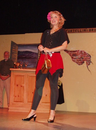 me on stage - don't ask!