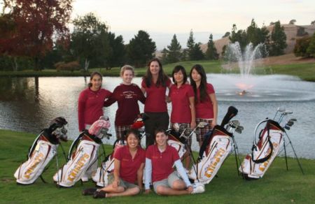 Las Lomas girls golf team