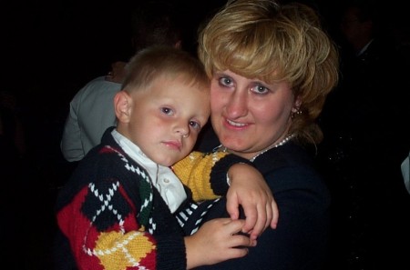 ME AND MY YOUNGEST SON DAVID WHO IS NOW 9