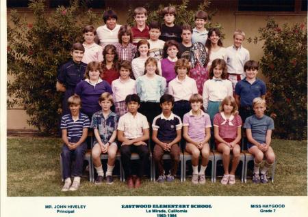 EASTWOOD ELEMENTARY 1983-1984