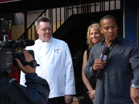 On Good Day NY with Mike Woods - Taste of Times Square Event - June 2007