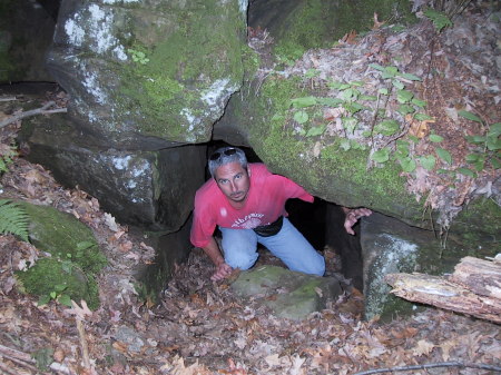 2003 - Indian/Civil War cave exploration in PA.