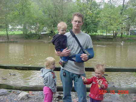 Me with the kids