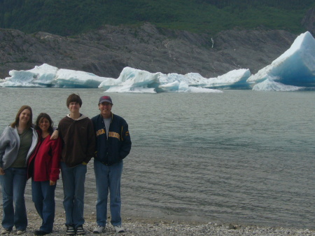 Kayla, Anna, Kellen, and Kirk Cunningham