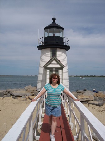 Me at Brant Point Lighthouse on Nantucket / June 07