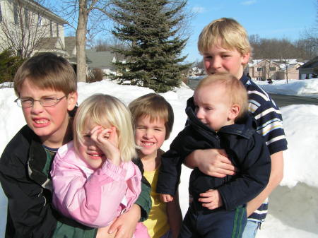 Kids in the MN snow