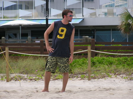 Tas in Florida beach volleyball