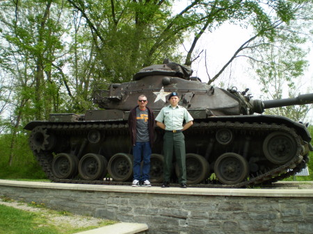 My husband Tommy and our son T.J.  04-27-08