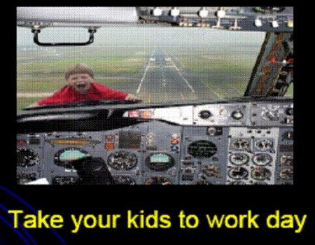 Take your kid to work day.