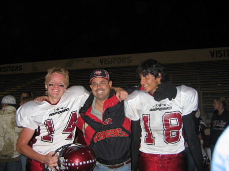 Micke, David, and Pablo - Nipomo High Football