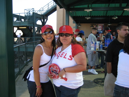 Angel/Dodger game 2008