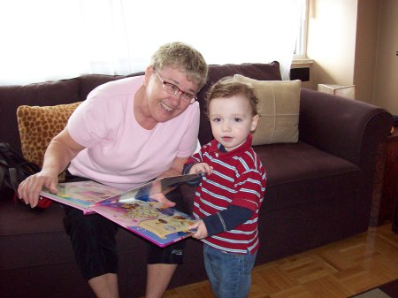 Me and my other grandson Oliver