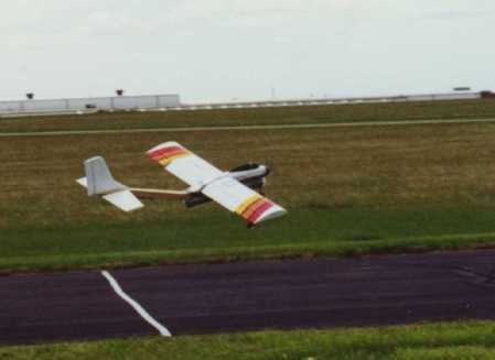 Electric Radio Controlled Airplane