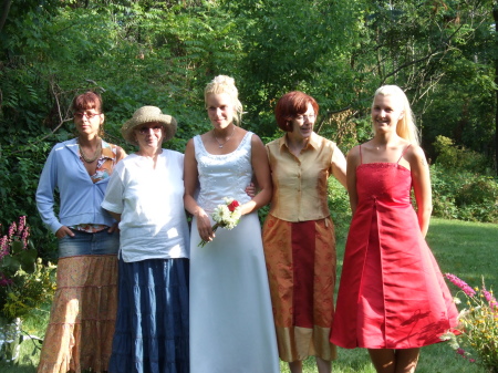 Sister Teresa,Mom,Wife Judith,Ulla and Esther