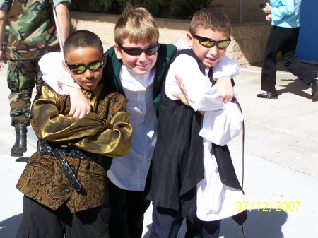 My son Travis in Shakespeare play