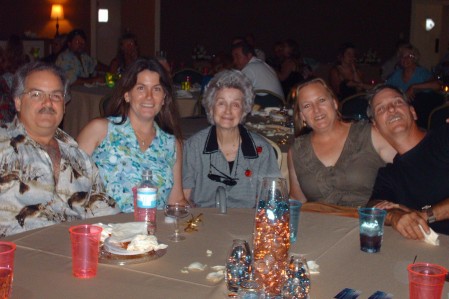 At a wedding on 7/7/07