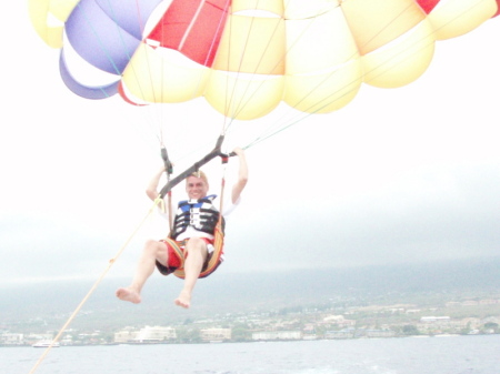 Parasailing in Kona