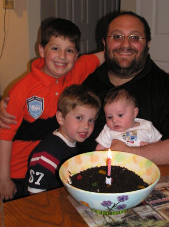 Daddy, Blake, Austin and Andrew