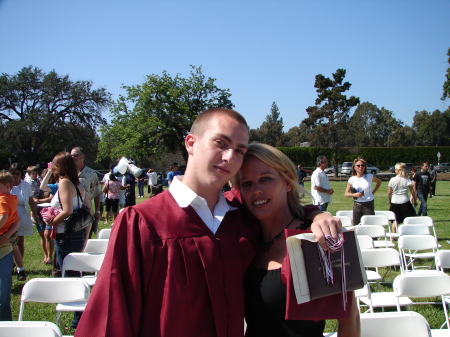 My son Aaron's graduation June 2007