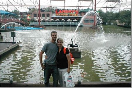 My brother and me in St. Louis