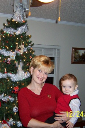 My son and I on Christmas Eve 2006