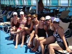 Girls get-a-way on a cruise to the Bahamas