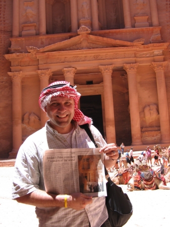 Petra in Jordan (one of the 7 wonders of the world)