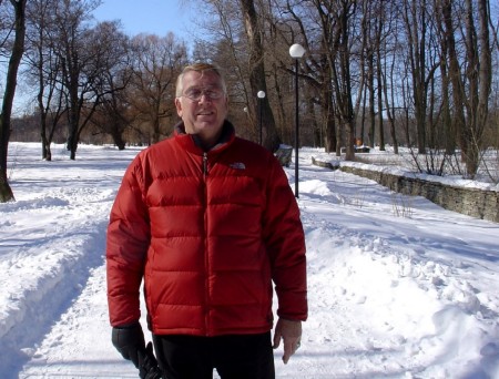 Me in Estonian Park near Russian Border