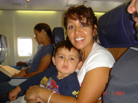 Baby Michael and Mommy