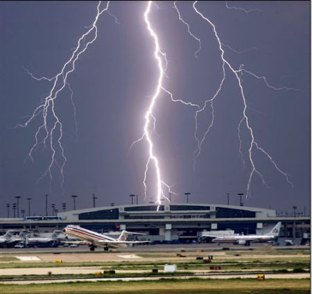 DFW Airport Thunderstorm