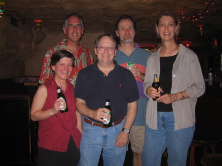 work friends at the cave june 2005