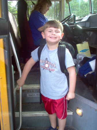 first day of kindergarten september 2006