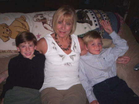 Myself with my grandsons in Florida... May 2007