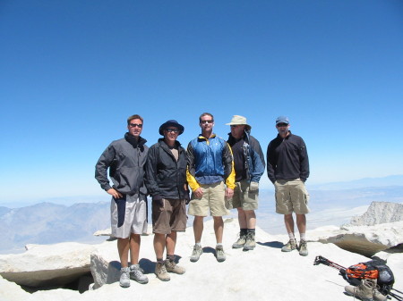 Top of Mount Whitney