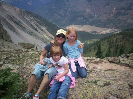 Me w/my nieces in Colorado.