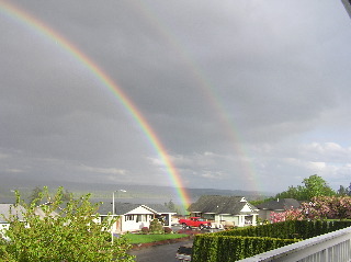 Rainbow over Columbia City