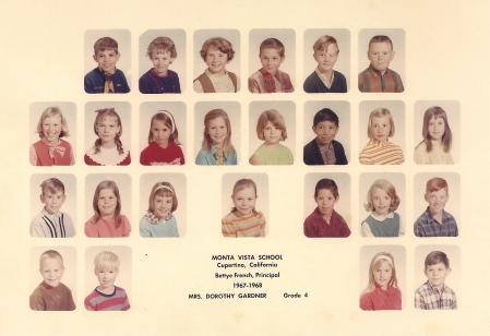 4th Grade 1967-68 Dorothy Gardner