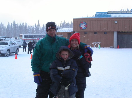 SunRiver with my husband & oldest son