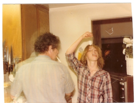 Sometime in `80-`81, when we lived in Van Nuys, CA. thats my Dad with me.