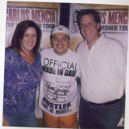 Me, Carlos Mencia and Bob