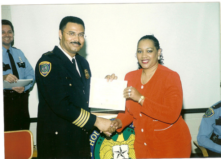 Me and Former Houston Police Chief Bradford