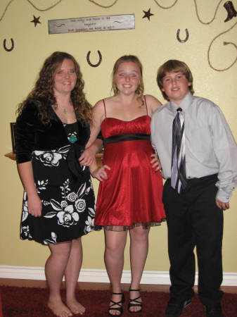 The kids going to homecoming