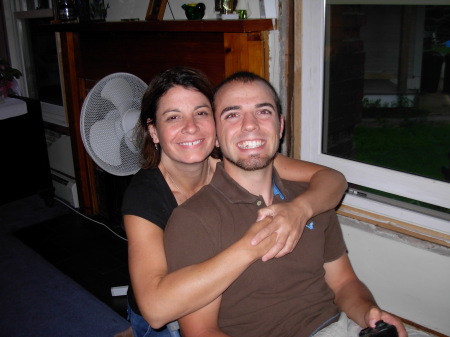 Me and my oldest son, Daniel  --  August 2007