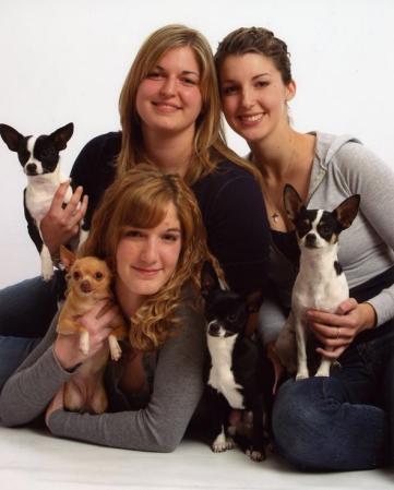 the whittaker daughters and pets