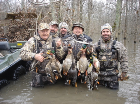 Arkansas duck hunt Dec. 2007